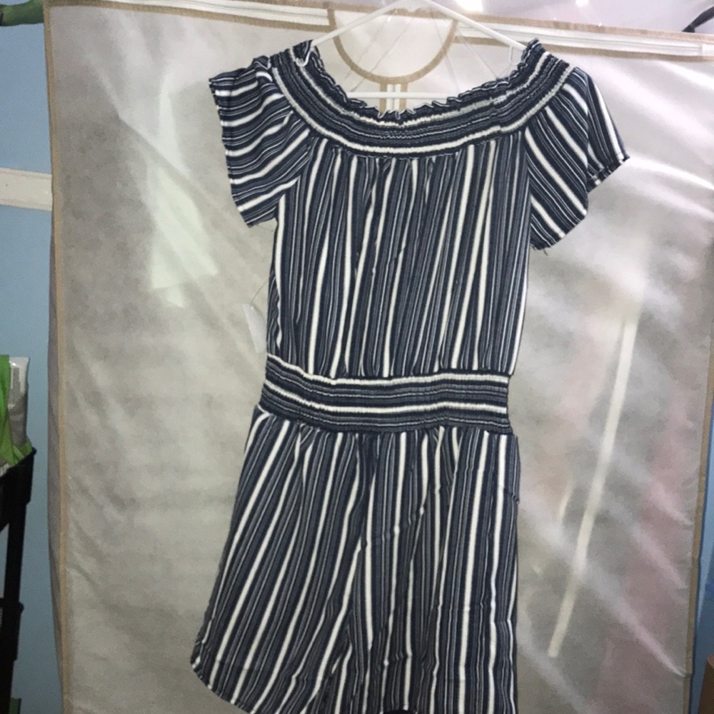 Charlotte Russe Striped Romper